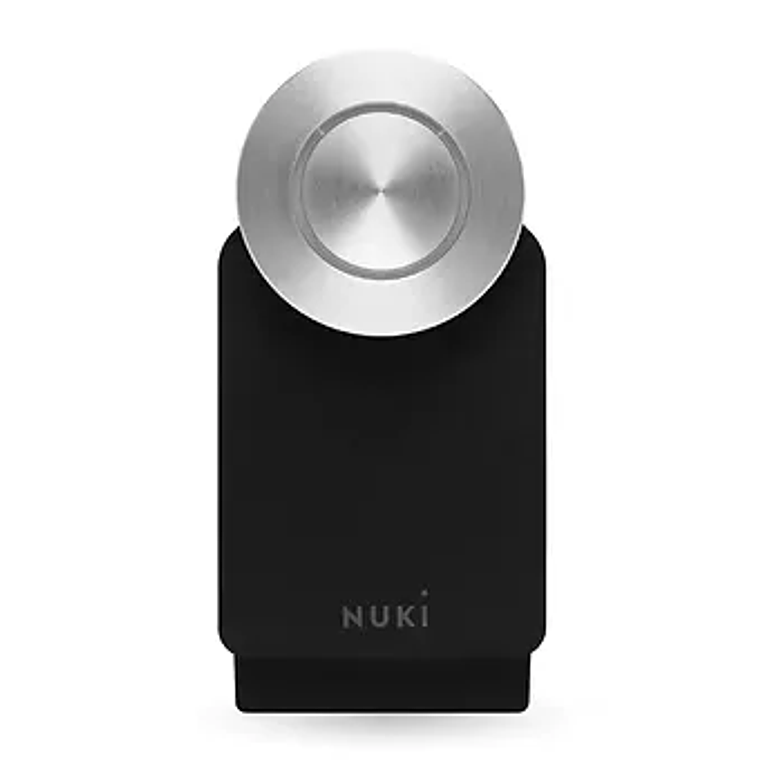 NUKi Smart Lock Pro Bluetooth + WiFi + Matter + Lock 3.0 Pro - PRETO 1