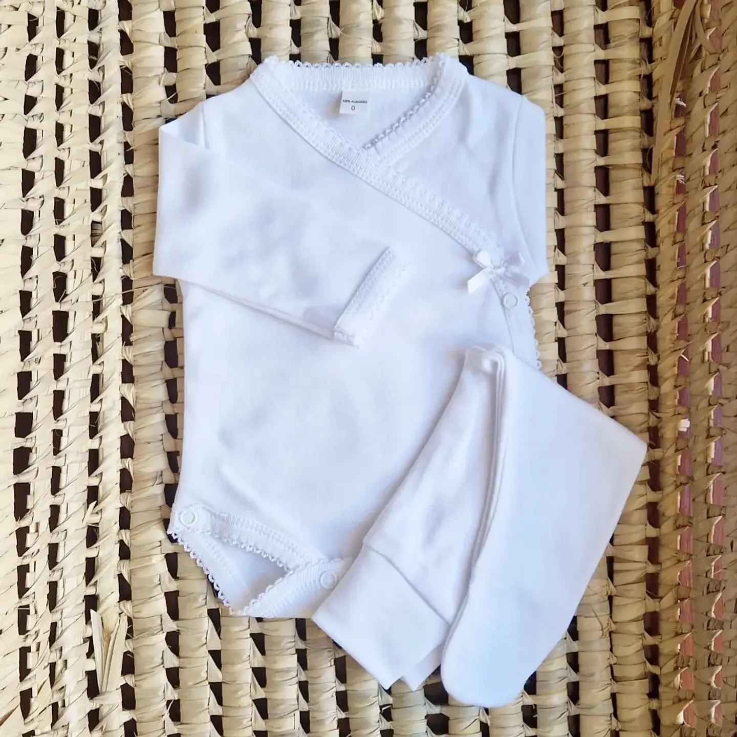 Conjunto de body e calcinhas interiores com carda 6