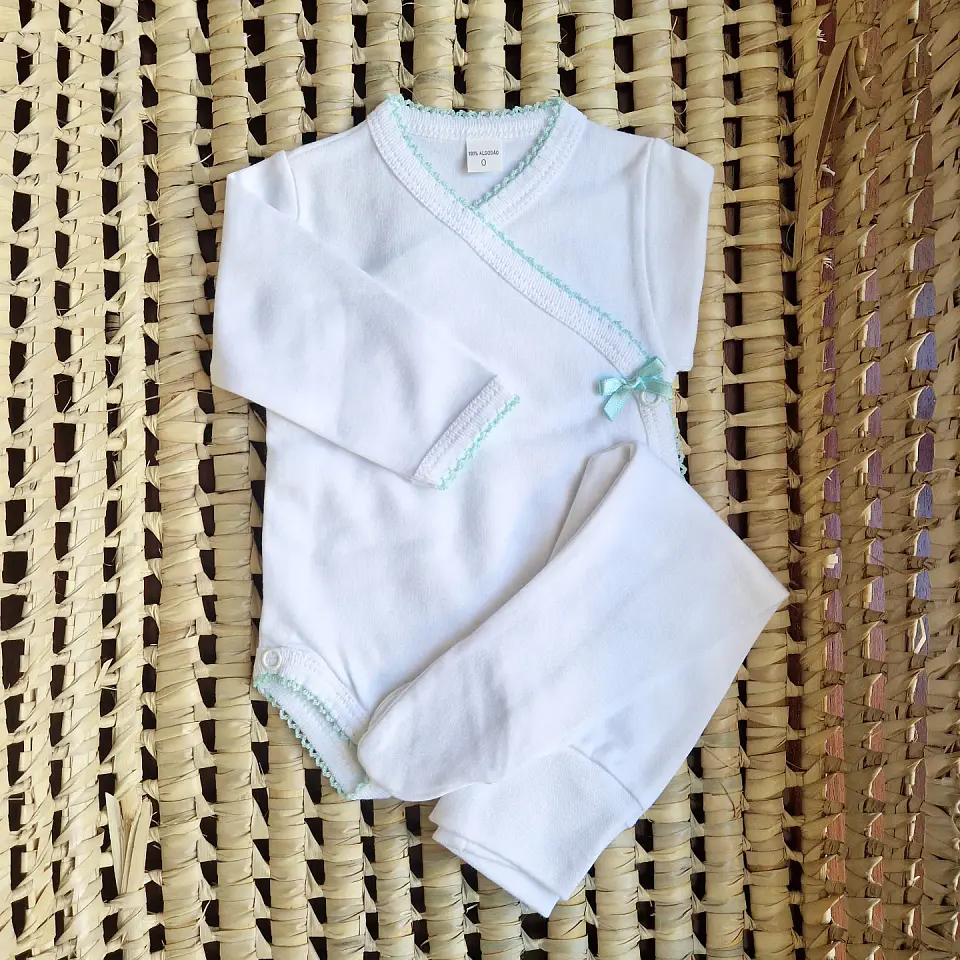 Conjunto de body e calcinhas interiores sem carda 6