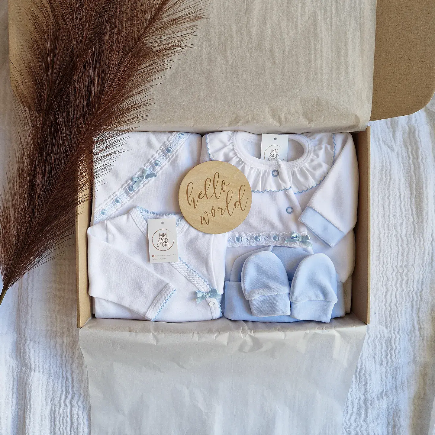 Kit Hello World Azul de veludo 1