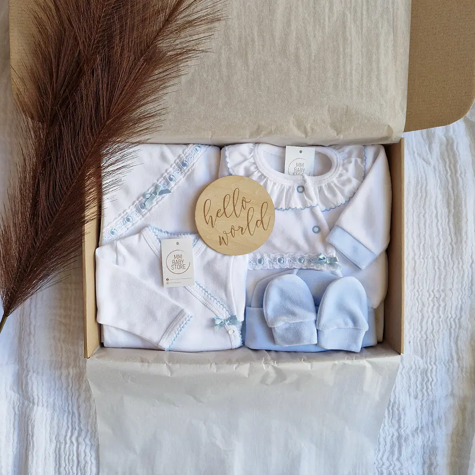 Kit Hello World Azul de veludo 1