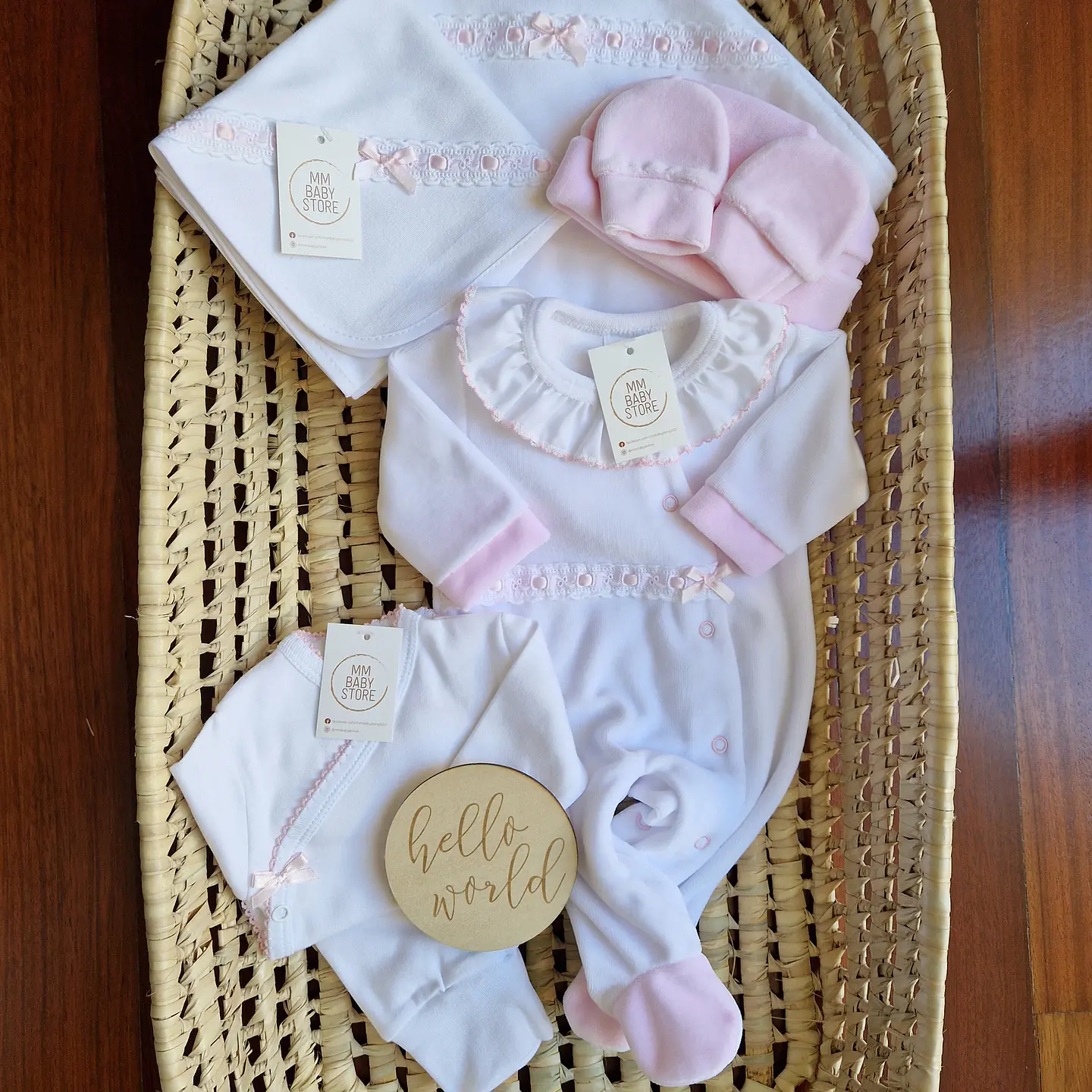 Kit Hello World Rosa de veludo 2