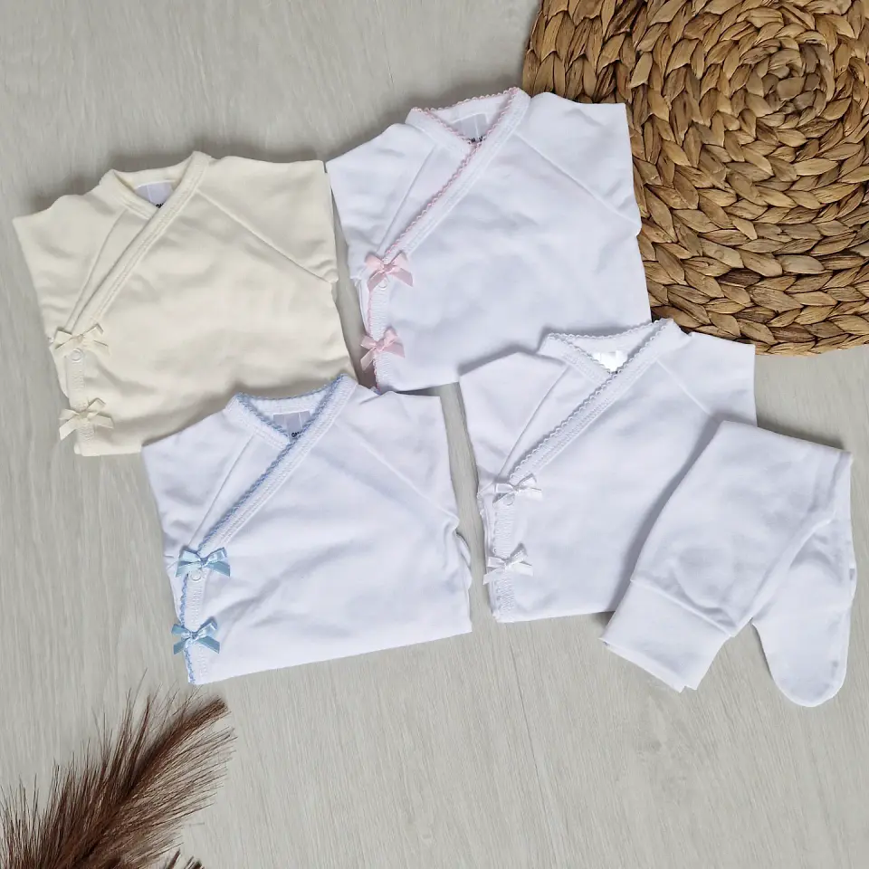 Conjunto de interiores com carda - Até 6M 2