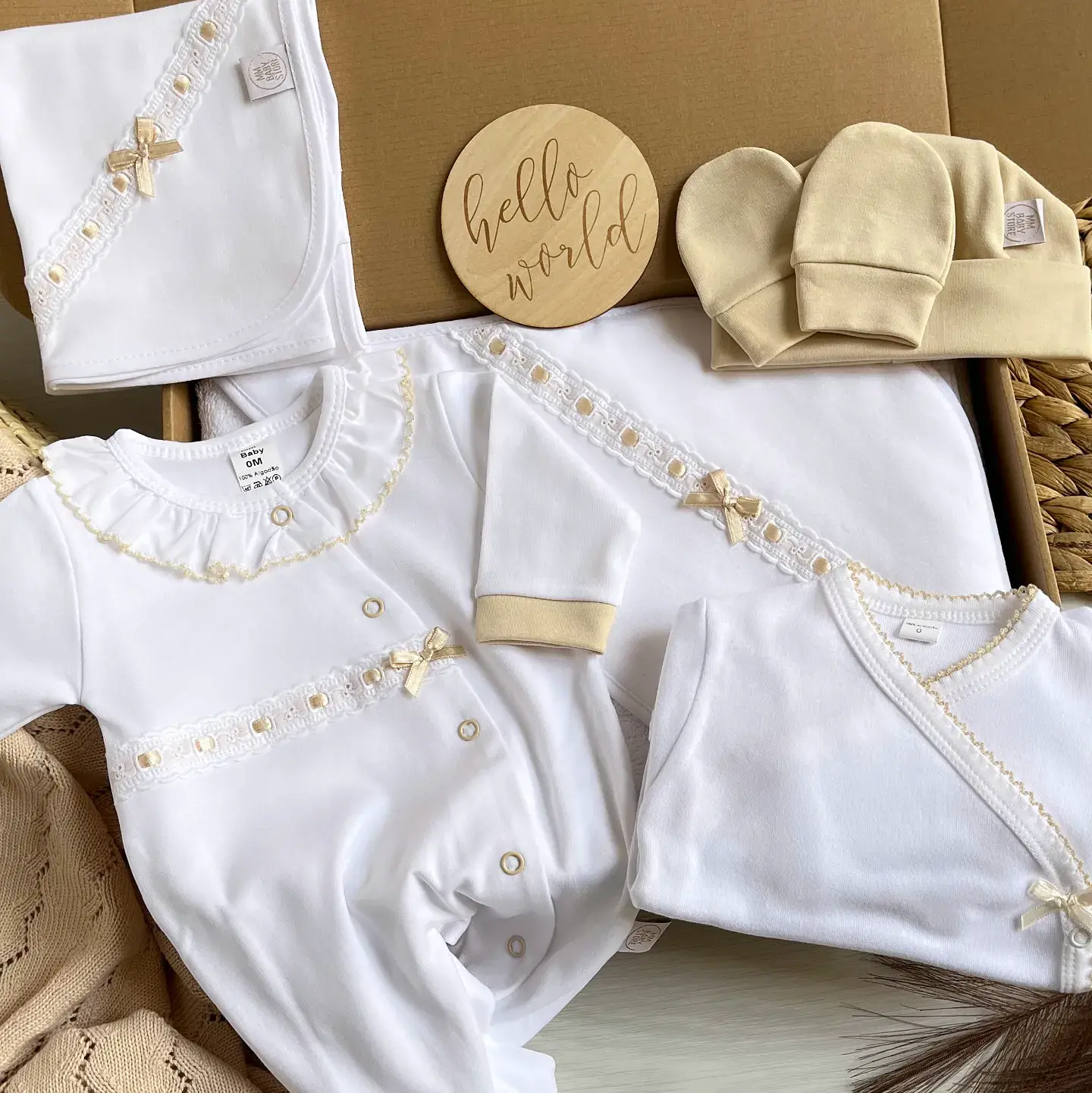 Kit Hello World Camel em algodão 4