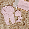 Conjunto maternidade rosa