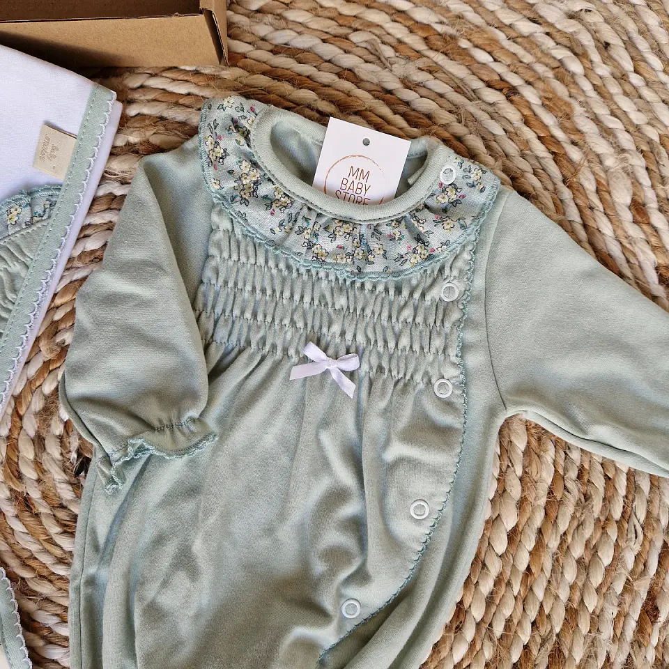 Kit com babygrow de algodão 5