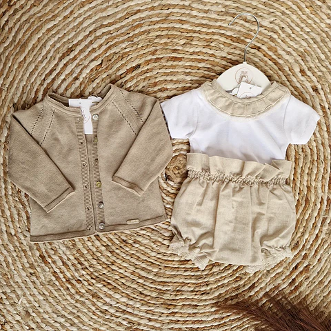 Conjunto em algodão orgânico Rigolã