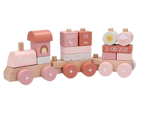 Comboio personalizado Rosa