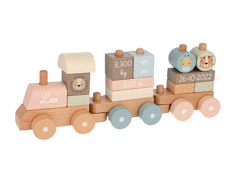 Comboio personalizado tons pastel