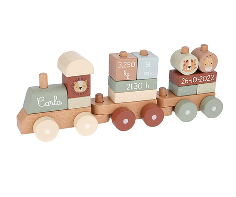Comboio personalizado tons pastel