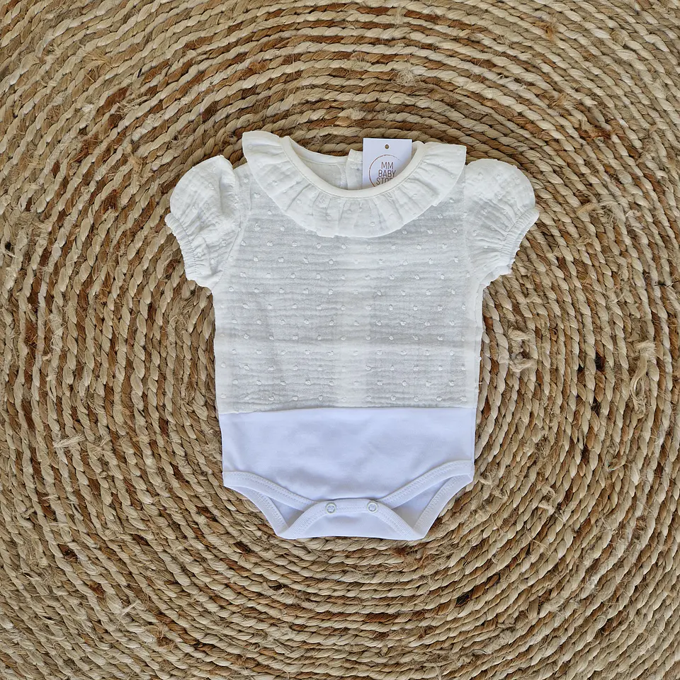 Body de musselina com plumetis 1