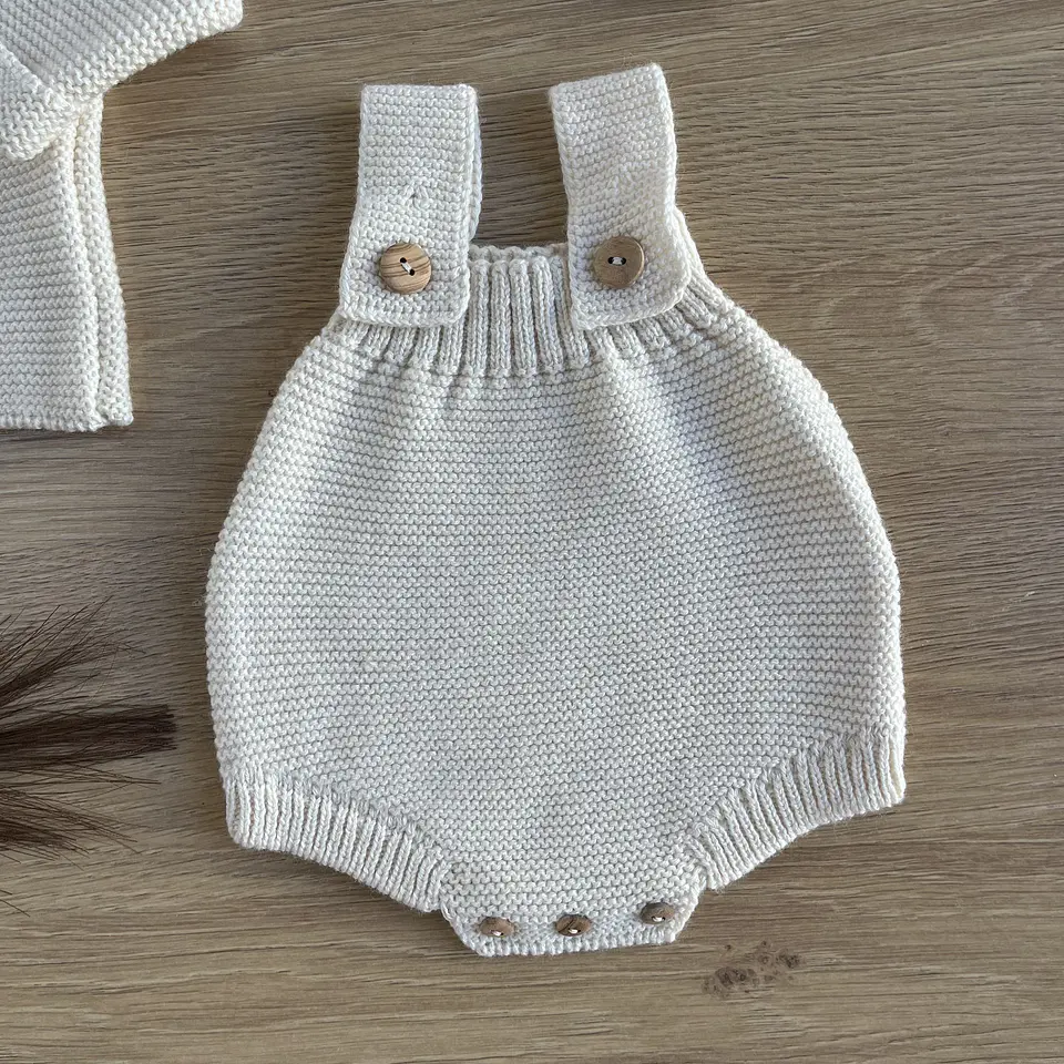 Conjunto em algodão e lã 12