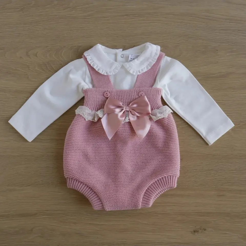 Kit Hello World Rosa Velho com laço 7
