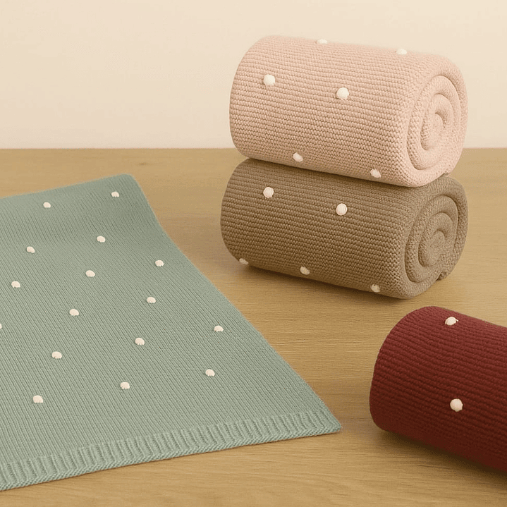 Manta com bolinhas 2