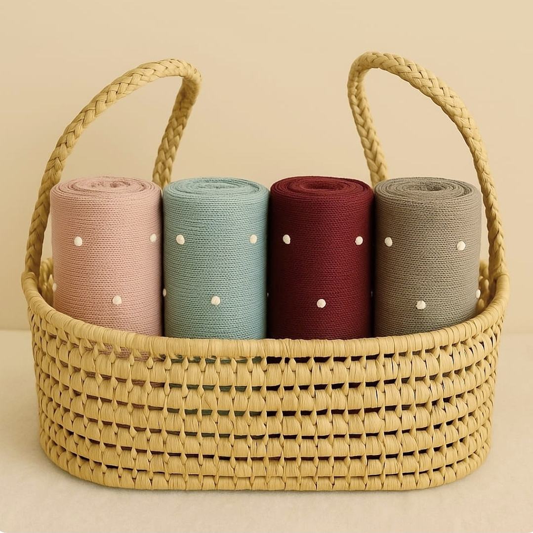 Manta com bolinhas 1