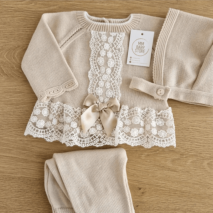 Conjunto de malha com renda  4