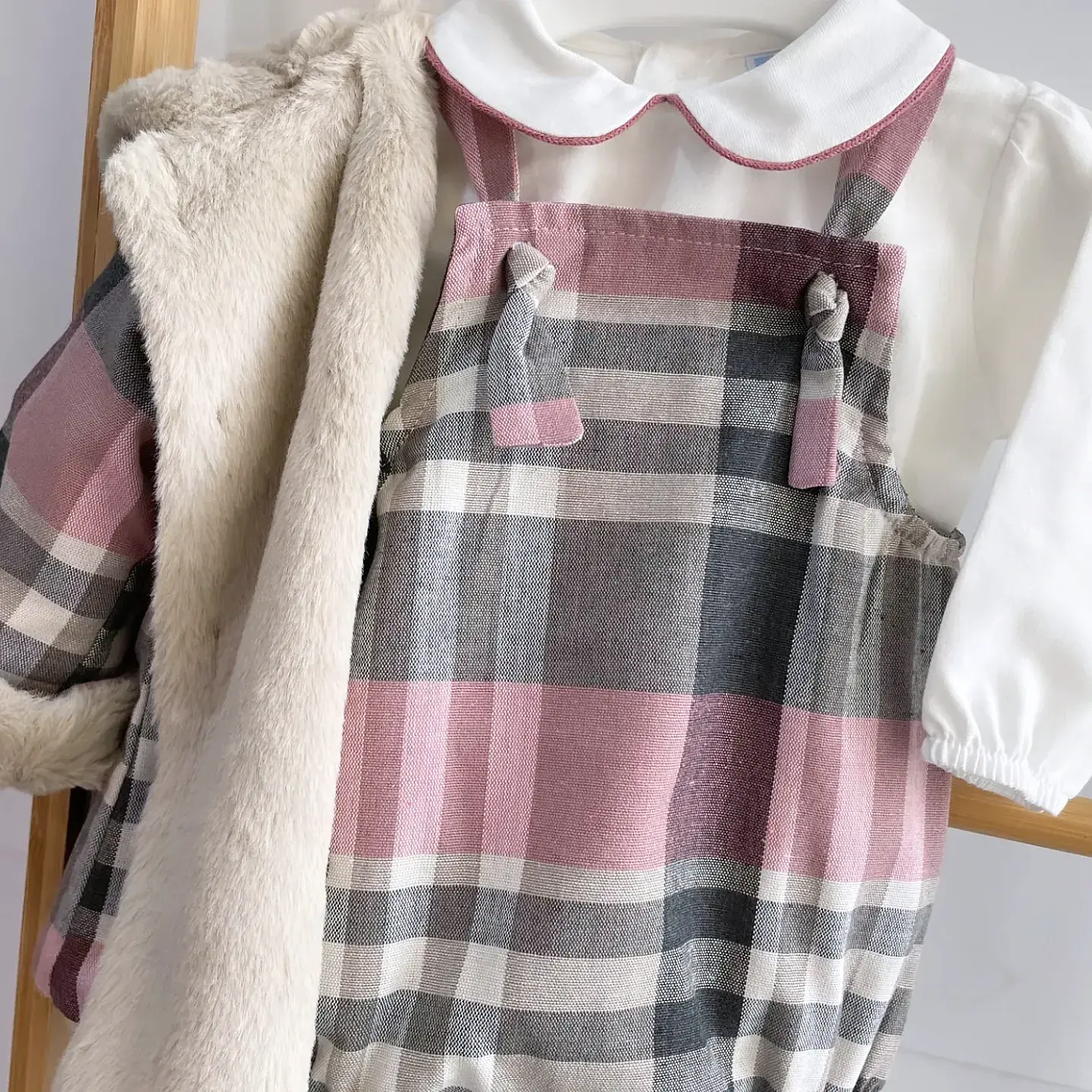 Fofo de xadrez com blusa Mac Ilusion 10