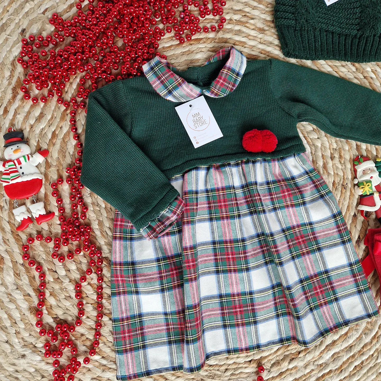 Vestido com xadrez Sardon  3