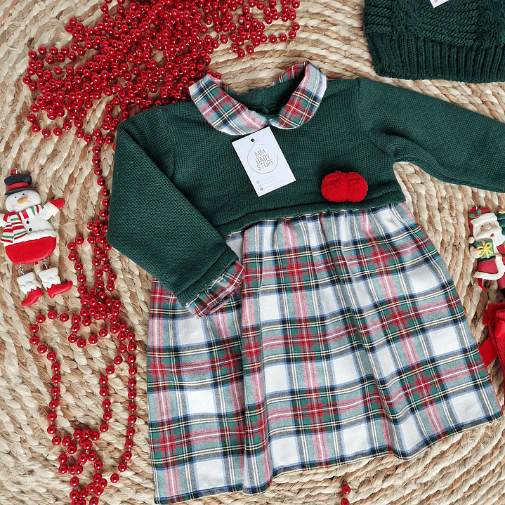 Vestido com xadrez Sardon  3