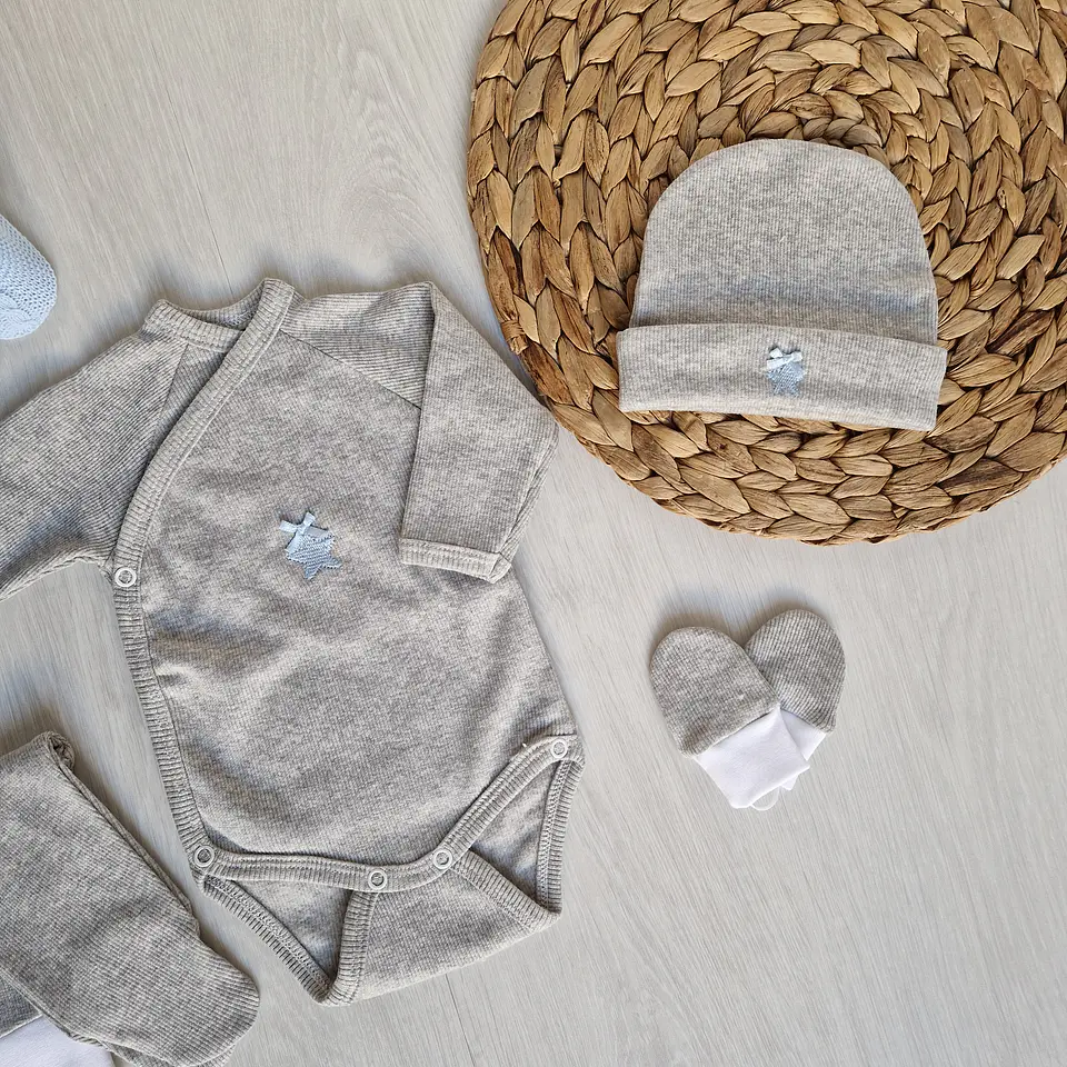 Conjunto de interiores de algodão orgânico 2