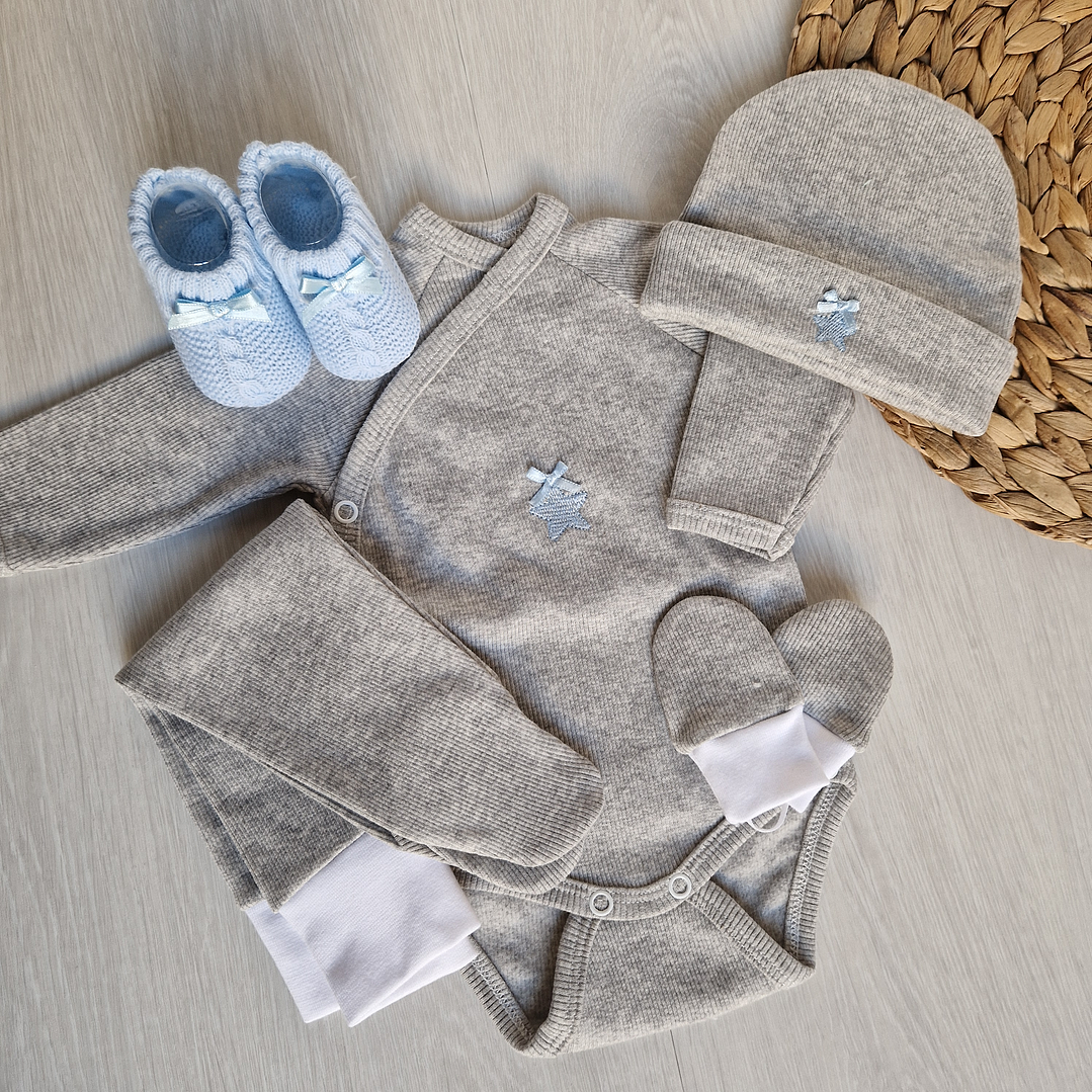 Conjunto de interiores de algodão orgânico 3