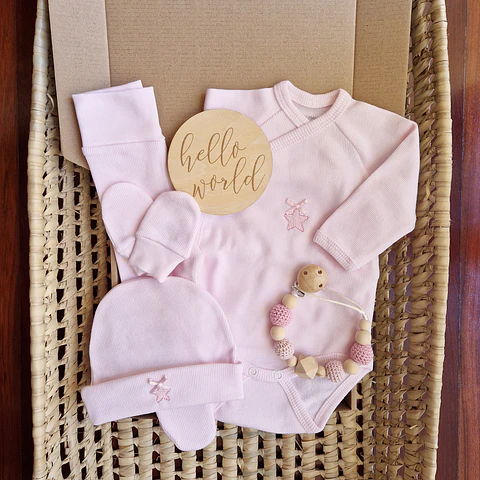 Kit Hello World Estrela Rosa
