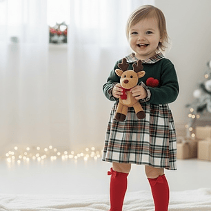 Vestido com xadrez Sardon 