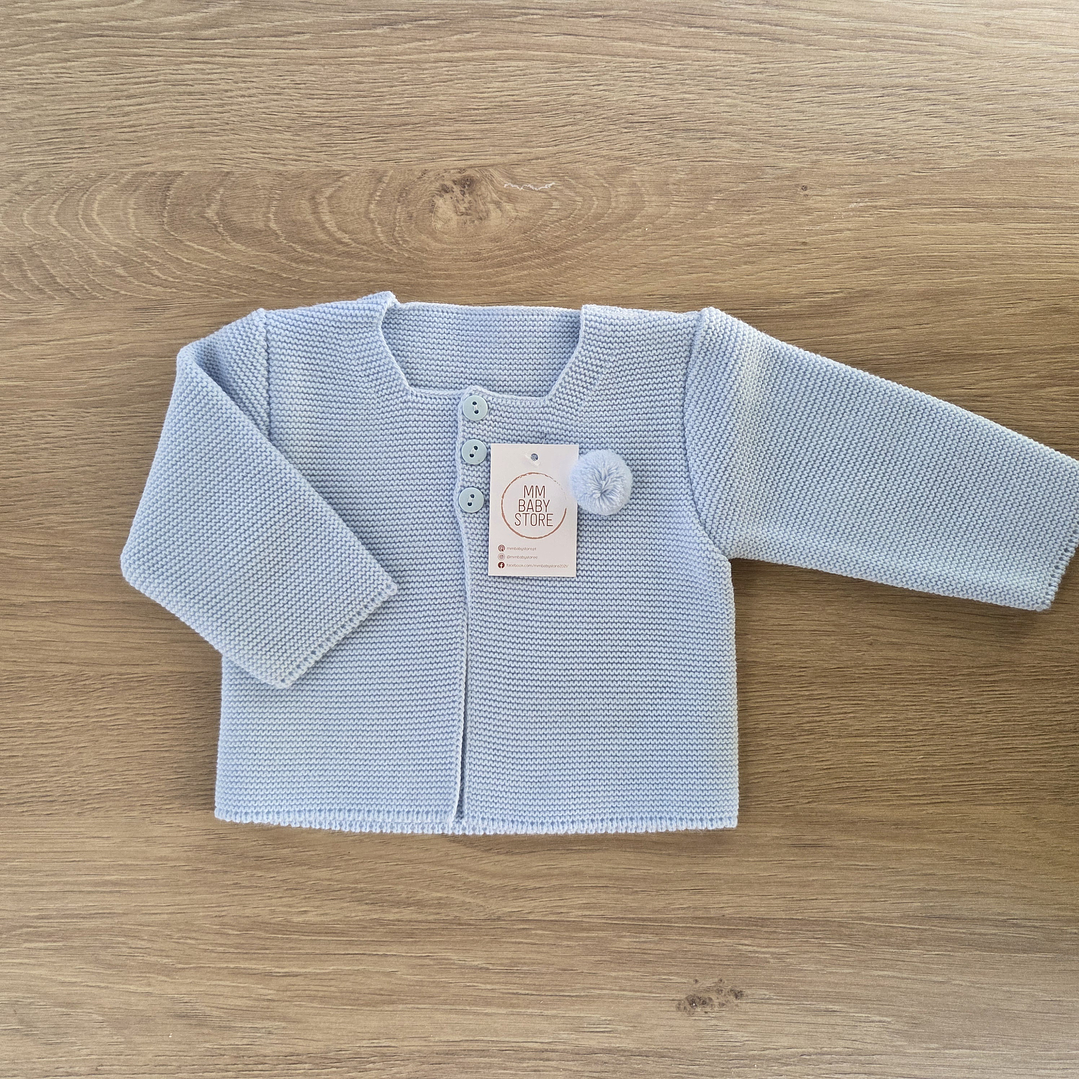 Casaco de malha com pompom 3M 1