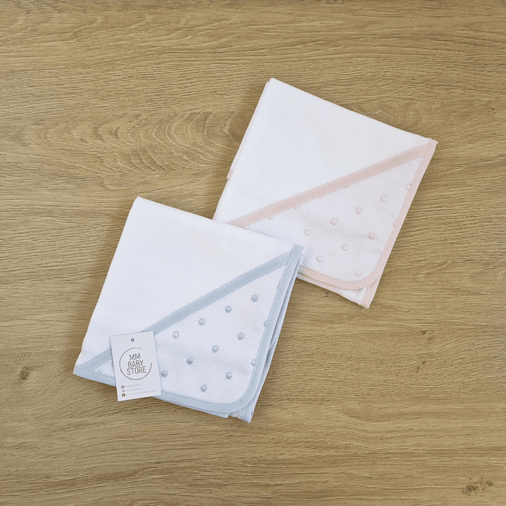 Fralda de algodão bordada 1