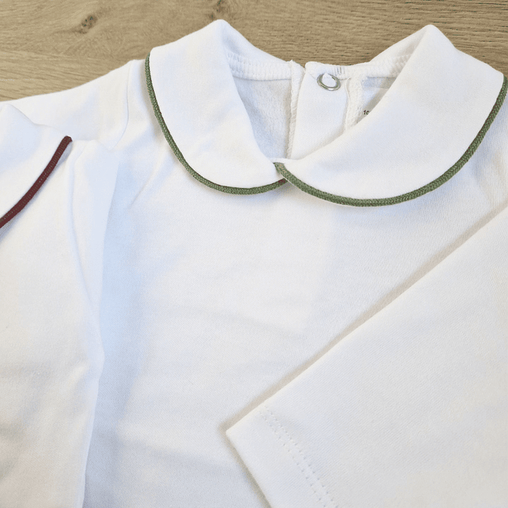 Body de gola com vivo com carda 5