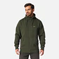 Polerón Lippi Ulmo Full Zip Hoody Sweatshirt Hombre Verde Militar - Miniatura 1