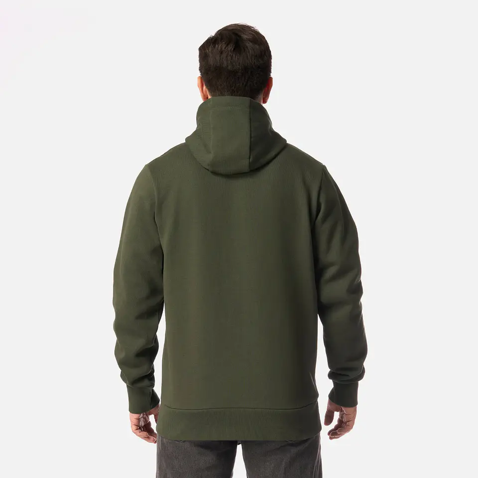 Polerón Lippi Ulmo Full Zip Hoody Sweatshirt Hombre Verde Militar 3