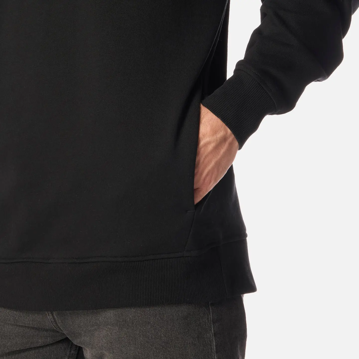 Polerón Lippi Ulmo Hoody Sweatshirt Hombre Negro 5