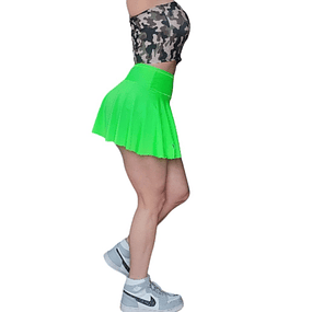 Falda short verde 