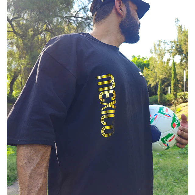 playera Over size coleccion munidal 2026