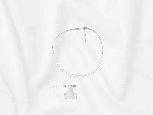 Collar choker cinta 1