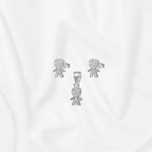 Conjunto niños con circones