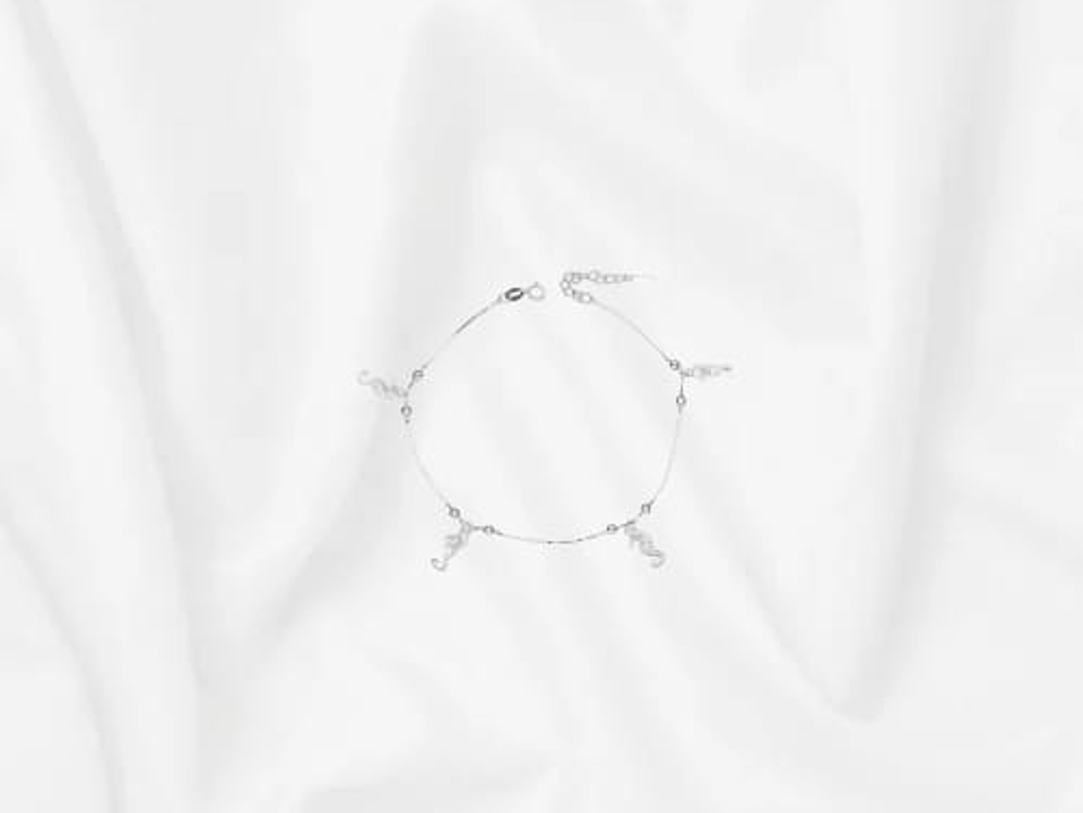 Tobillera esferas caballito de mar circones 1