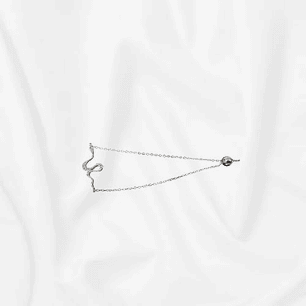 Pulsera serpiente con circones