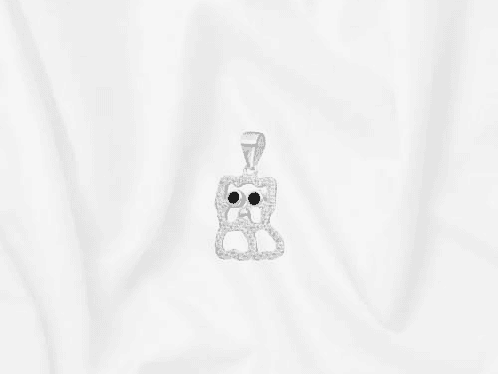 Colgante perrito ónix 1