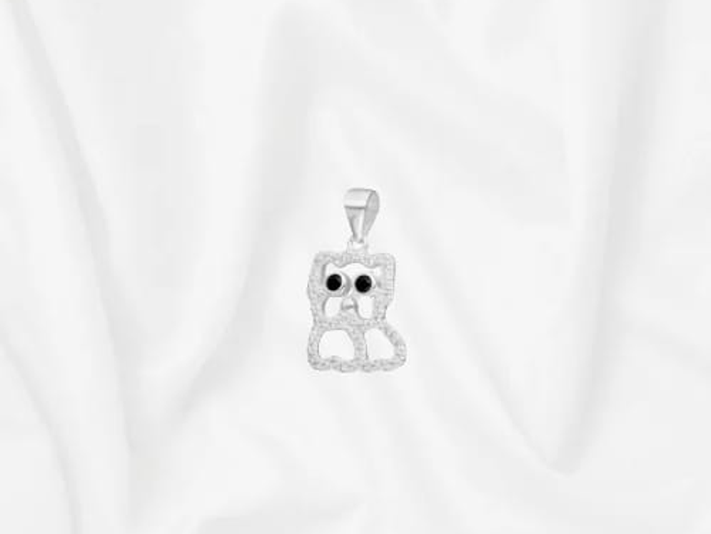 Colgante perrito ónix 1