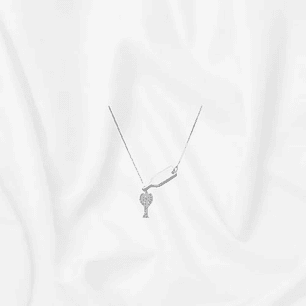 Collar Copa Botella de Vino