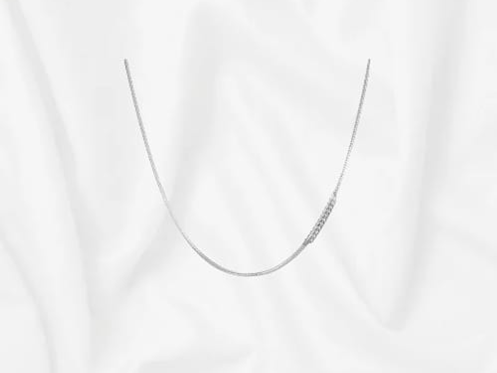 Cadena trenzada estilo espiga 1