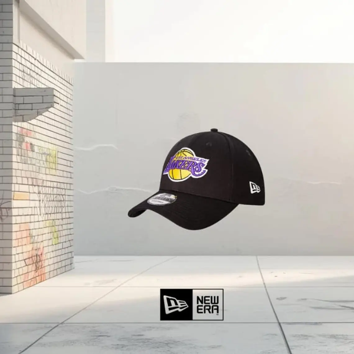 Jockey 9Forty Los Angeles Lakers Black New Era 2