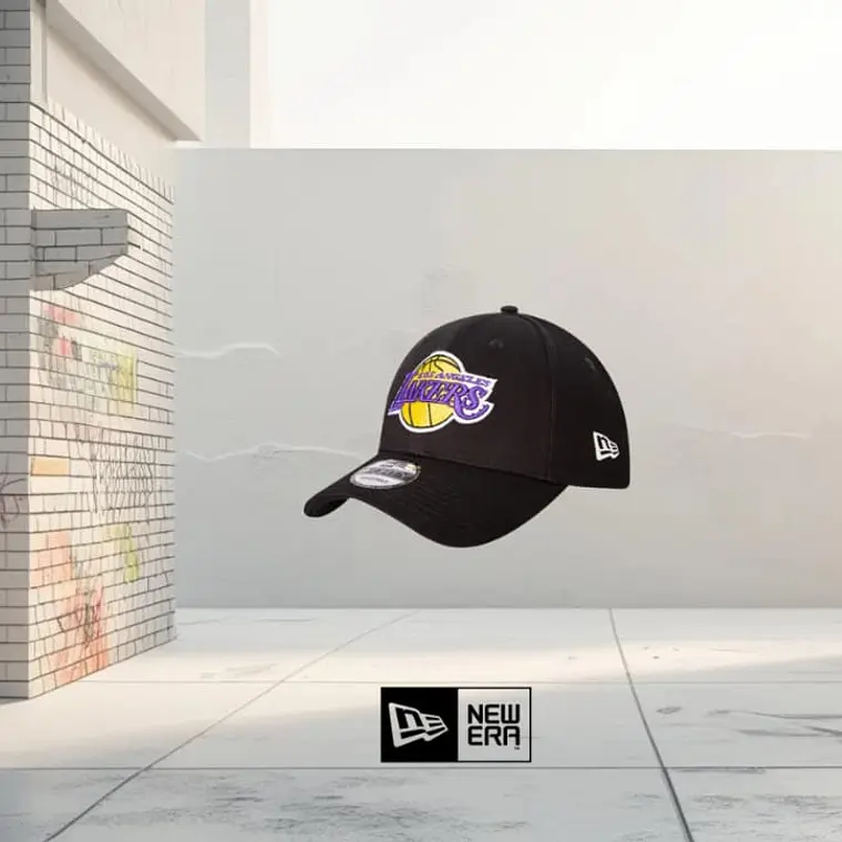 Jockey 9Forty Los Angeles Lakers Black New Era 2