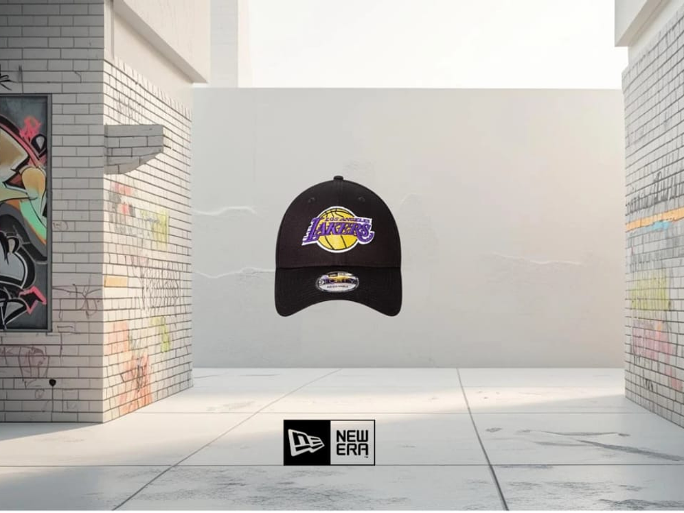 Jockey 9Forty Los Angeles Lakers Black New Era 1