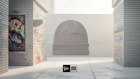 Beanie New Era Mohair Dk Grey