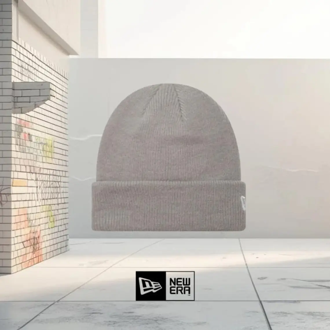 Beanie New Era Mohair Dk Grey 1