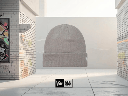 Beanie New Era Mohair Dk Grey 1