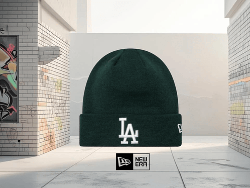 Beanie Los Angeles Dodgers MLB Dark Green NEW ERA 1